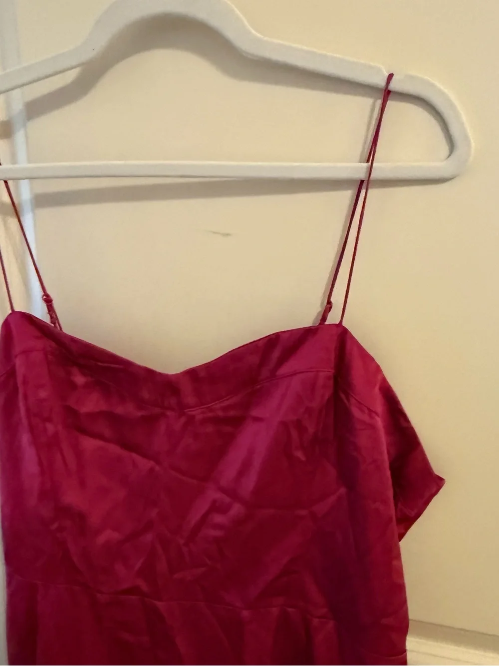 Abercrombie & Fitch Fuchsia Pink Maxi Dress